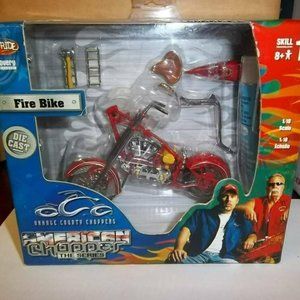 American Chopper Series "Fire Bike" 1:18 Diecast Toy Model Kit